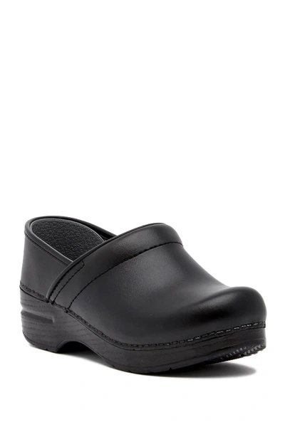 Shop Dansko Professional Black Leather Clog