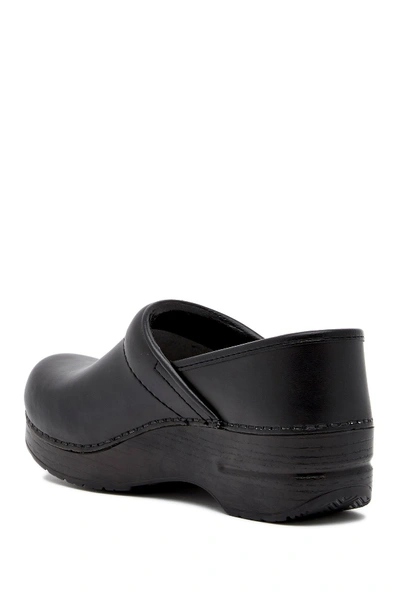 Shop Dansko Professional Black Leather Clog