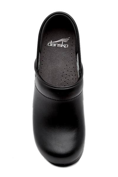 Shop Dansko Professional Black Leather Clog