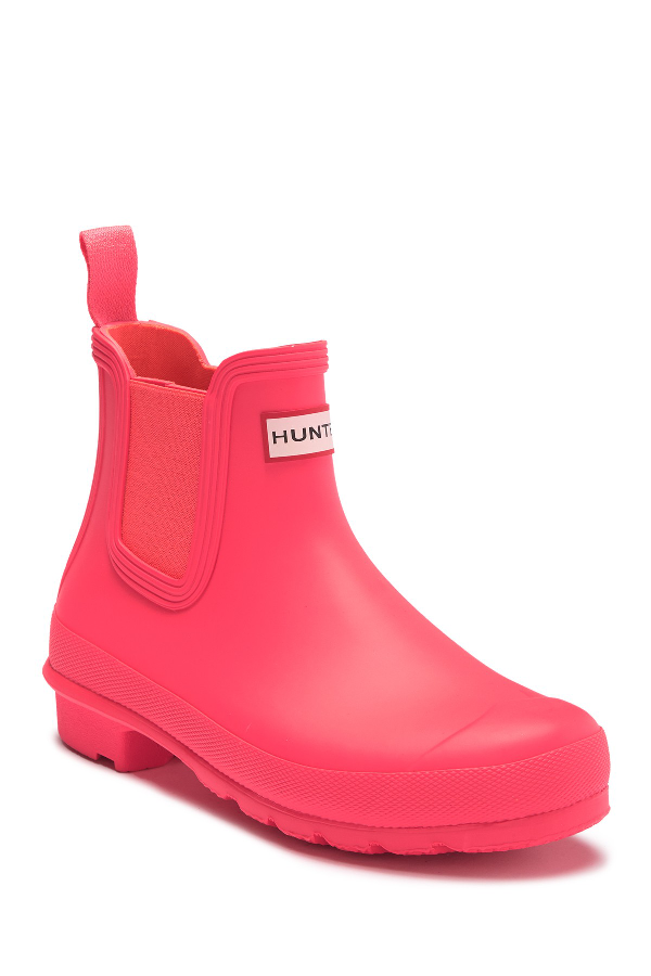 hunter hyper pink boots
