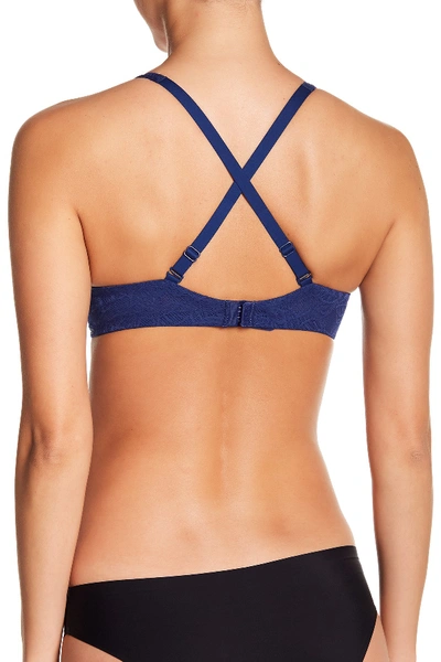 Shop Dkny Signature Unlined Underwire Bra (a-dd Cups) In 1aq/ N
