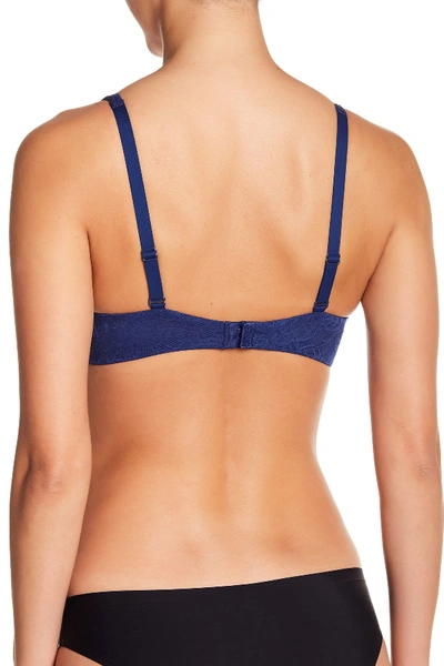 Shop Dkny Signature Unlined Underwire Bra (a-dd Cups) In 1aq/ N