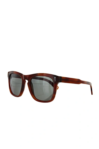 Shop Vilebrequin Fuse Square Sunglasses In Honey Tort