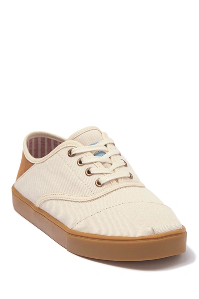 Shop Toms Cordones Sneaker In Natural