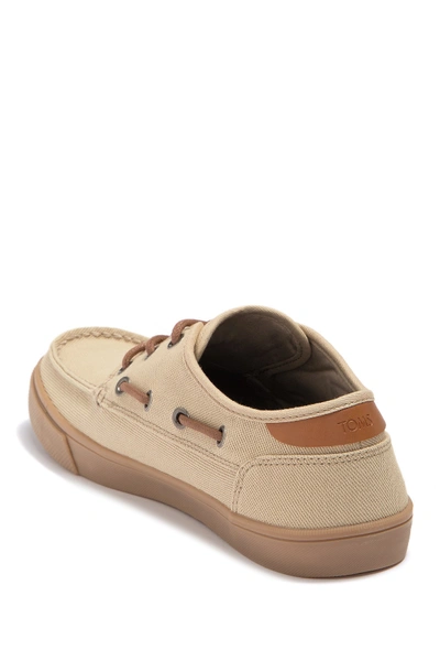 Shop Toms Dorado Boat Shoe In Natural