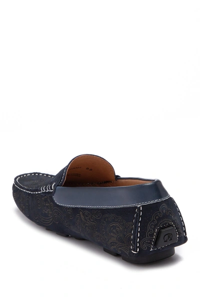 Shop Robert Graham Rampa Suede Loafer In Navy