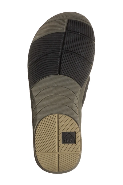 Shop Reef Phoenix Ii Flip Flop In Black Oliv