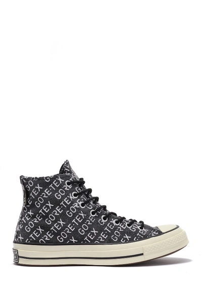 Shop Converse Chuck Taylor® All Star® High Top Gore-tex® Waterproof Sneaker In Black/white/bro