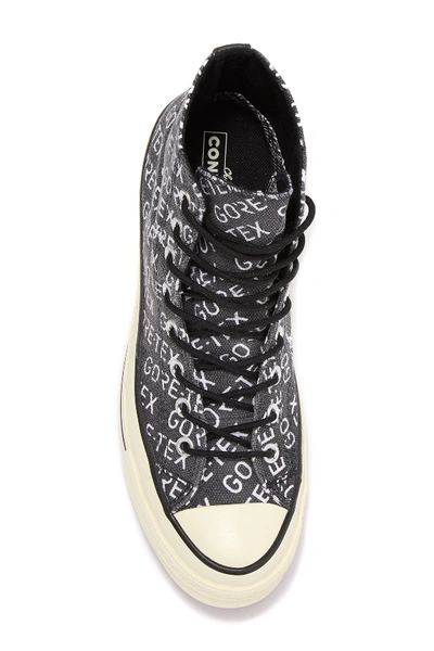 Shop Converse Chuck Taylor® All Star® High Top Gore-tex® Waterproof Sneaker In Black/white/bro