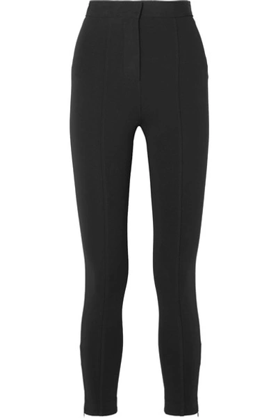 Shop Altuzarra Buddy Stretch-cady Skinny Pants In Black