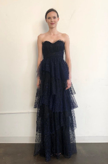 marchesa notte glitter tulle gown