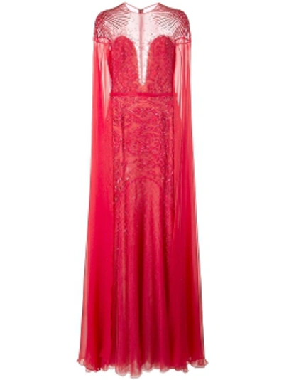 Shop Zuhair Murad Nippon Sunrise Gown