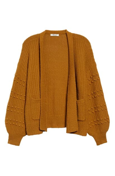 Madewell bobble cardigan egyptian gold discount
