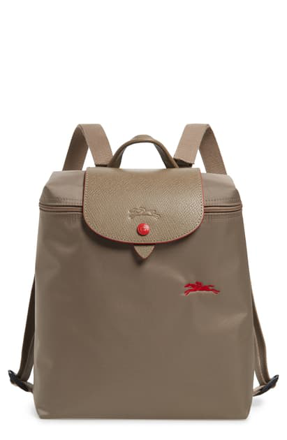 longchamp backpack brown