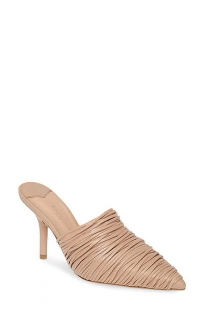 Shop Tony Bianco Erika Mule In Quartz Leather