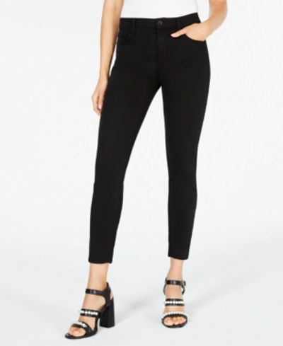 Shop Jen7 By 7 For All Mankind Ankle Skinny Jeans In Classic Black Noir