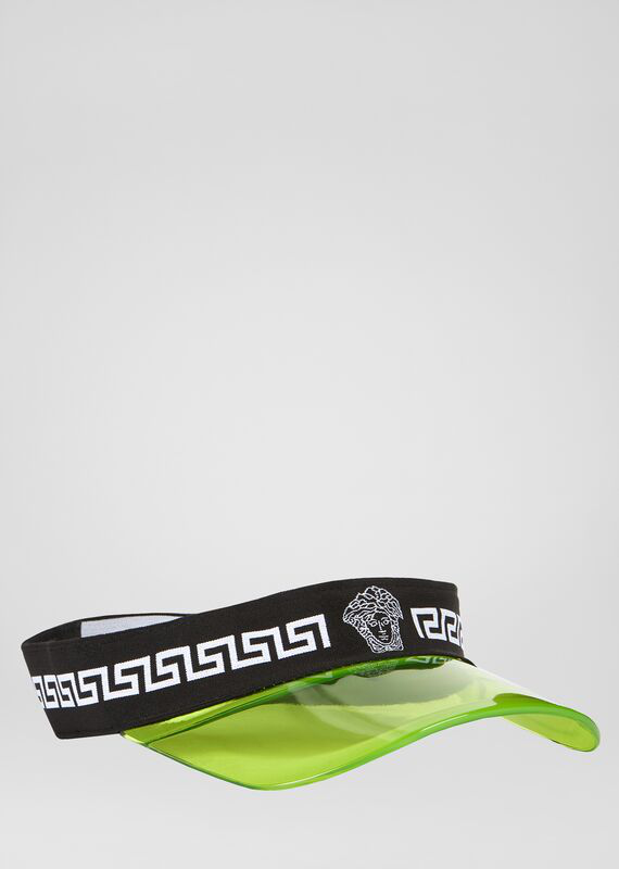 versace visor hat