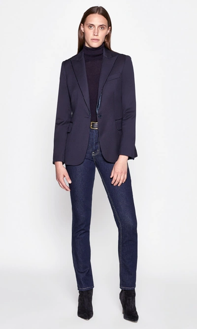 Shop Equipment Burelle Wool Blazer In Eclipse