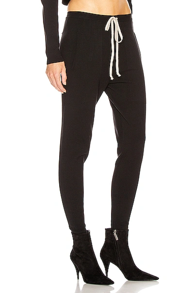 Shop Rick Owens Track Pant In Black