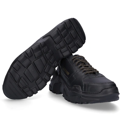 Shop Hide & Jack Low-top Sneakers Speedbump Calfskin Logo Black