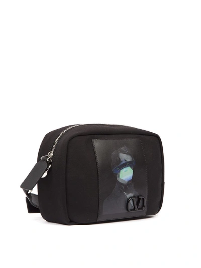 Shop Valentino Garavani Black Nylon  Garavani Undercover Crossbody Bag