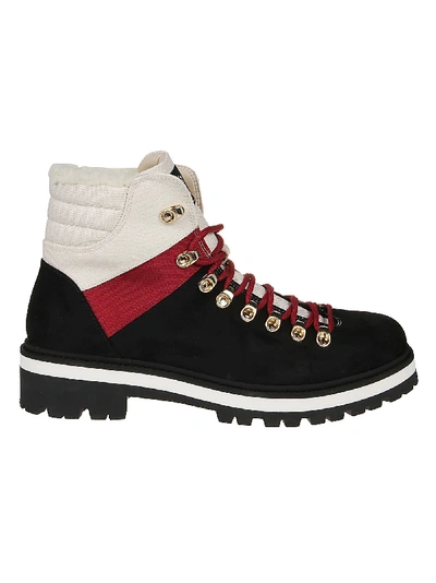 Tommy Hilfiger Anfibi Lewis Hamilton Expedition Trail In Nero/bianco/rosso  | ModeSens