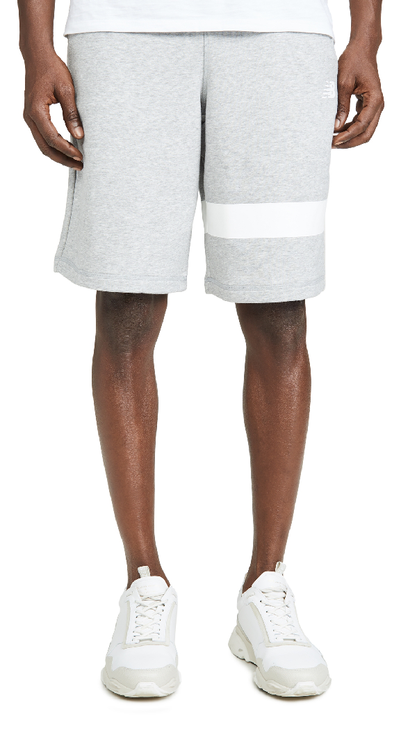 grey new balance shorts