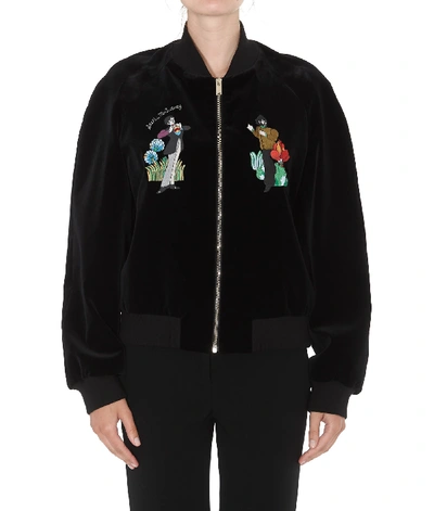 Shop Stella Mccartney All Together Now Bomber In Black