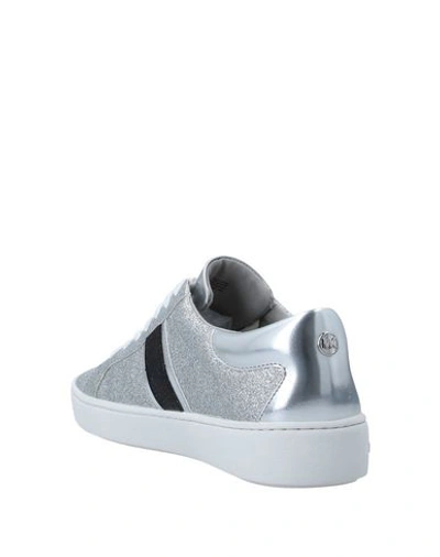 Shop Michael Michael Kors Sneakers In Silver