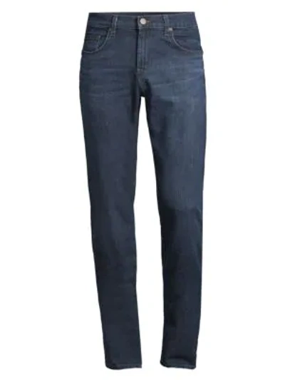 Shop J Brand Kane Slim-fit Straight-leg Jeans In Bellus