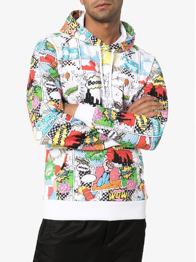 Shop Comme Des Garçons Shirt Comic Book Print Sweatshirt In Multi