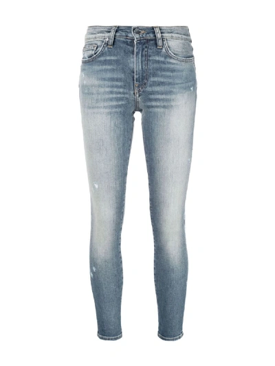 Shop Amiri Skinny Jeans In Blue