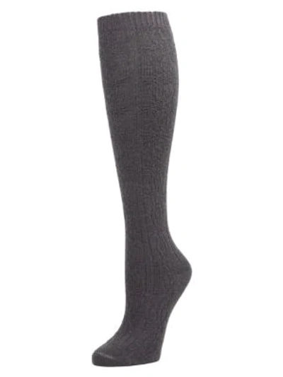 Shop Natori Women's Knee-high Socks In Dark Taupe