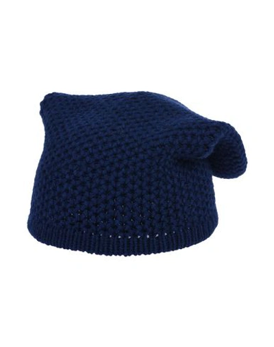 Shop Inverni Hat In Dark Blue
