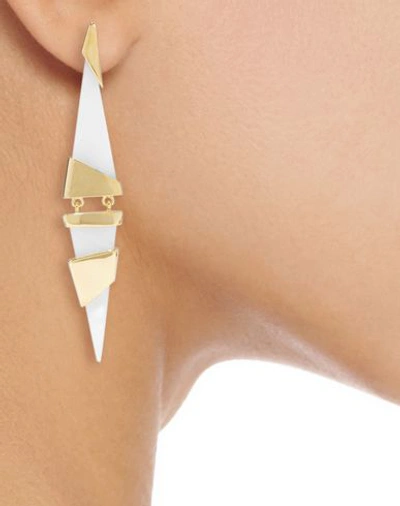 Shop Noir Jewelry Earrings In White