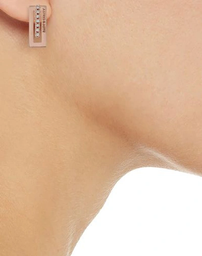 Shop Astrid & Miyu Earrings In Copper