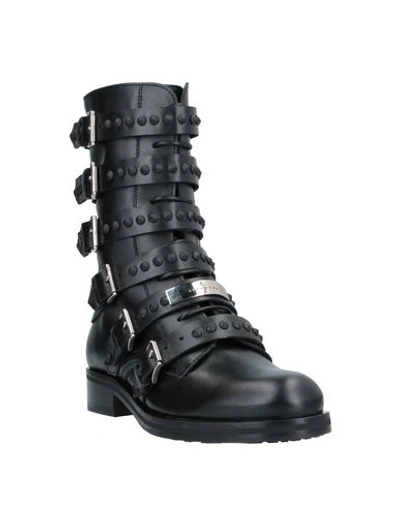 Shop John Richmond Ankle Boot In Black