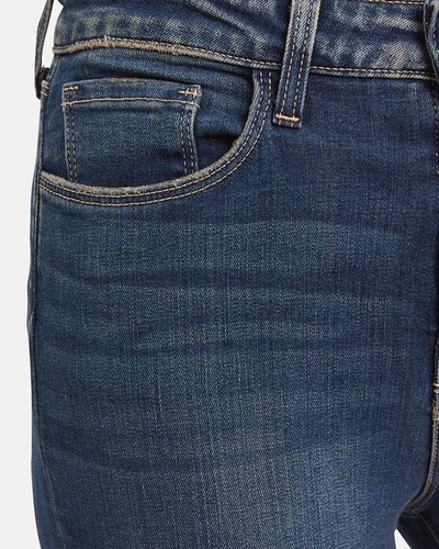 Shop L Agence Marguerite High-rise Skinny Jeans In Denim