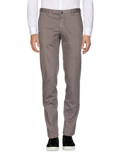 Shop Incotex Pants In Lead