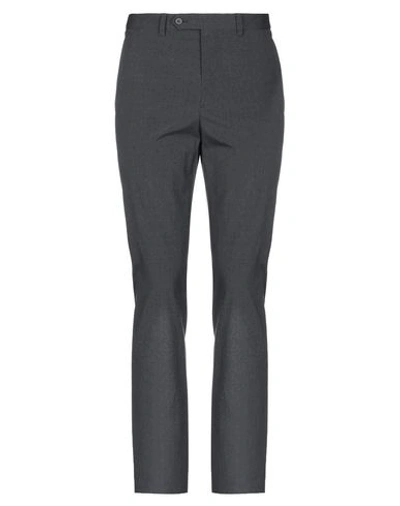 Shop John Varvatos Casual Pants In Steel Grey