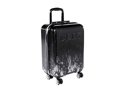 dkny white suitcase