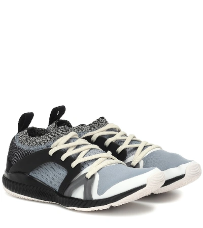 Shop Adidas By Stella Mccartney Crazytrain Pro Sneakers In Grey