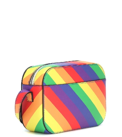 Shop Balenciaga Ville Xs Leather Shoulder Bag In Multicoloured