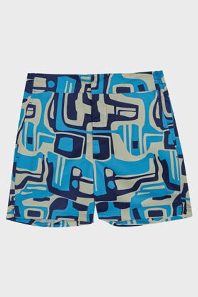 Shop Frescobol Carioca Shape Classic Swim Shorts In Blue