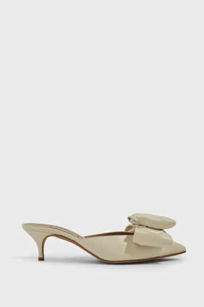 Shop Tabitha Simmons Edyth Leather Sandals In Ivory