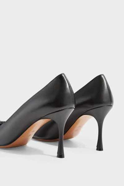 Shop The Row Champagne Bow Heel Pumps In Black