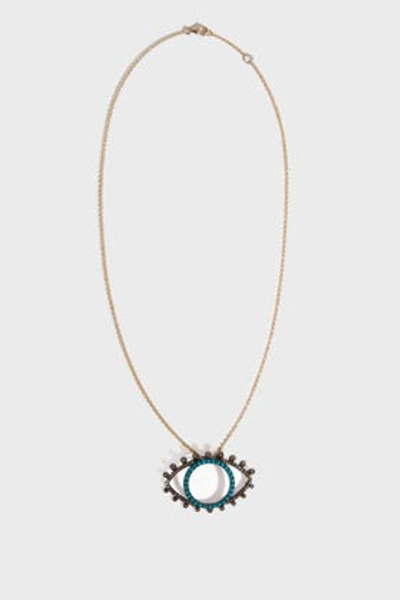 Shop Rosa De La Cruz Eye Pendant Necklace