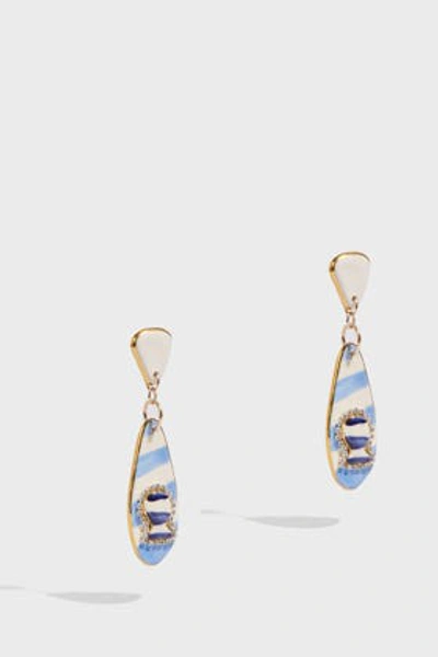 Shop Sonia Boyajian Miller Earrings In Stripes