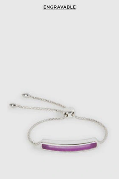 Shop Monica Vinader Baja Bracelet In Purple