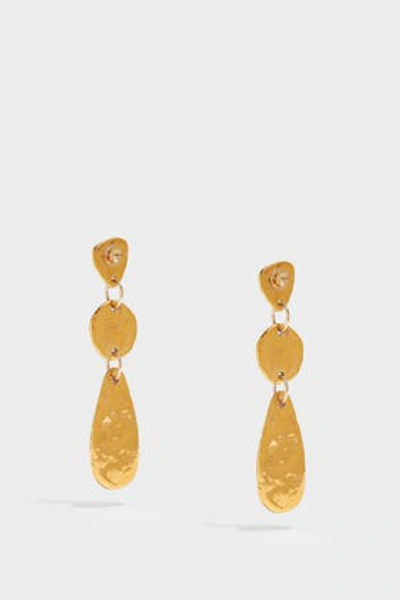 Shop Sonia Boyajian Buren Gold-tone Ceramic Earrings